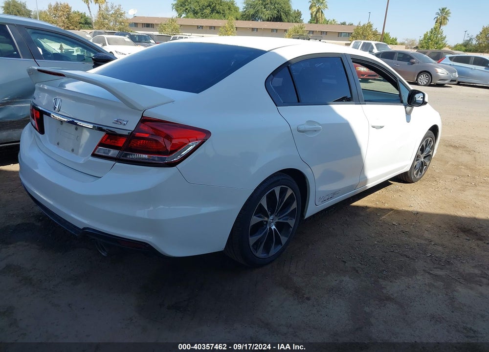 2013 HONDA CIVIC SI VIN: 2HGFB6E55DH701485