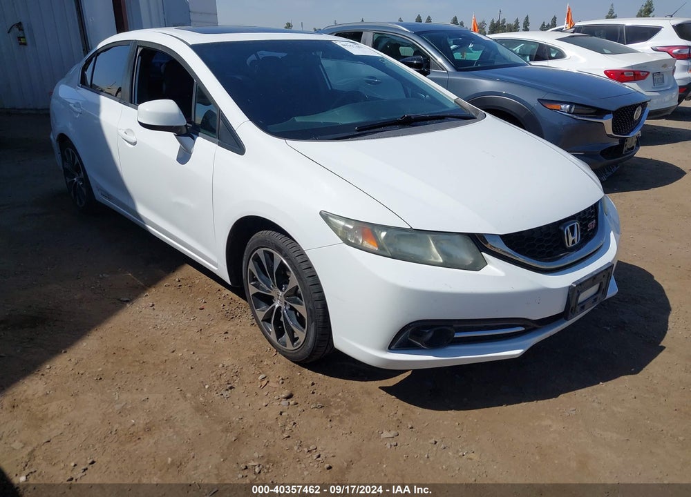2013 HONDA CIVIC SI VIN: 2HGFB6E55DH701485