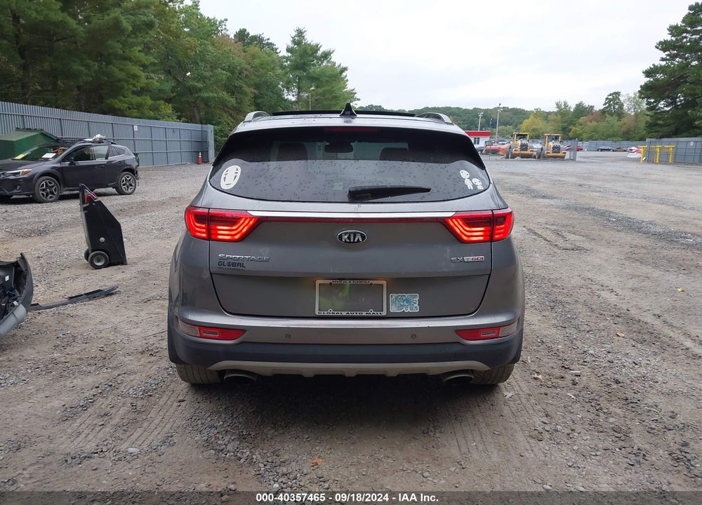 2018 KIA SPORTAGE SX TURBO VIN: KNDPR3A61J7324852