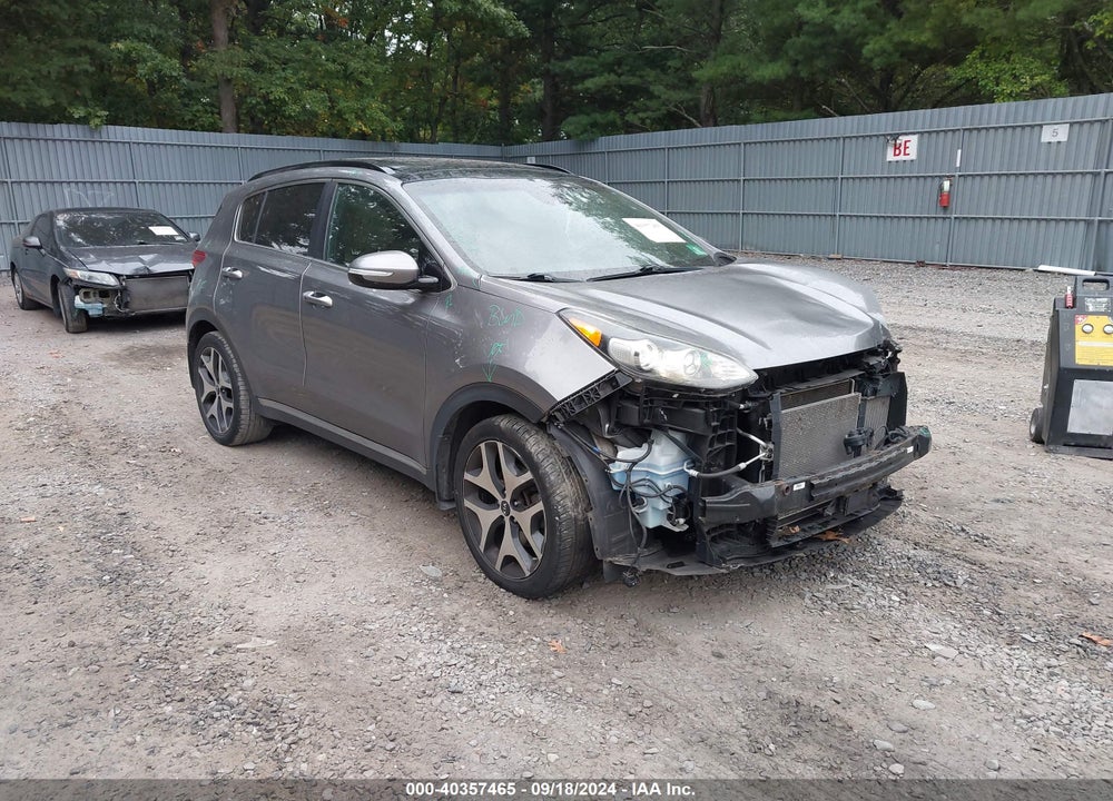 2018 KIA SPORTAGE SX TURBO VIN: KNDPR3A61J7324852