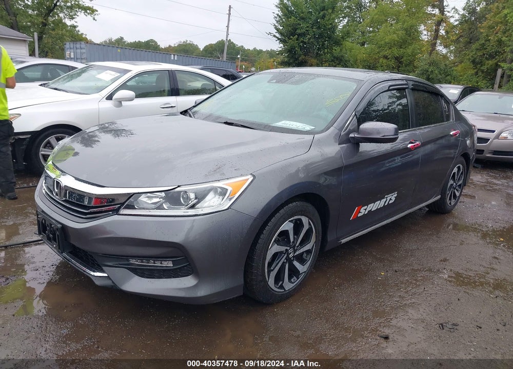 2016 HONDA ACCORD EX VIN: 1HGCR2F02GA060034