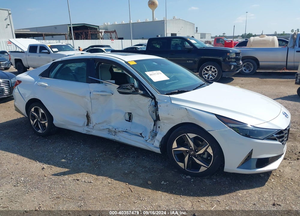 2021 HYUNDAI ELANTRA LIMITED VIN: 5NPLP4AG1MH029110