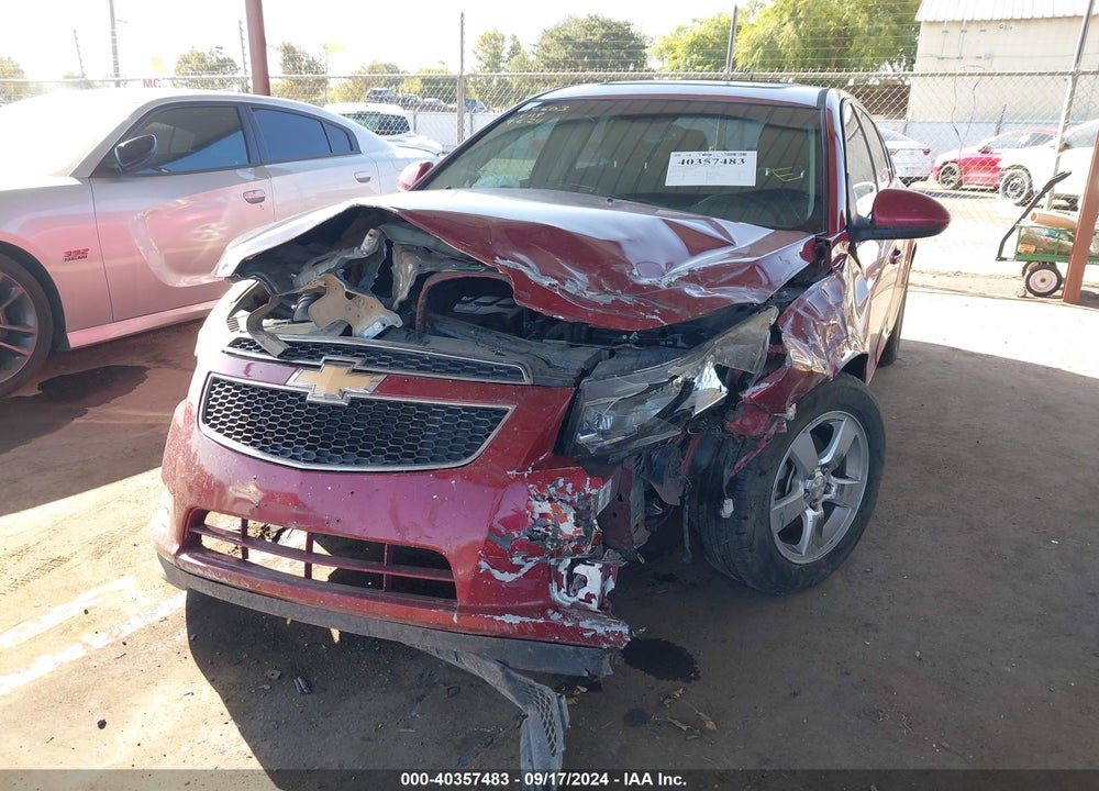 2014 CHEVROLET CRUZE 1LT AUTO VIN: 1G1PC5SB0E7416476