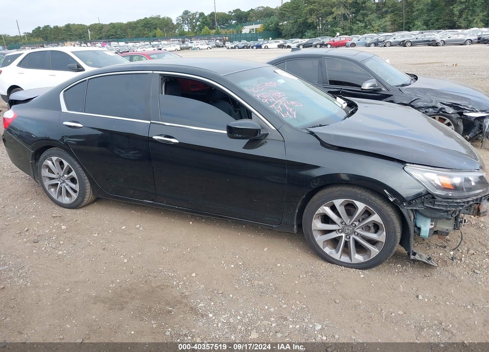 2013 HONDA ACCORD SPORT VIN: 1HGCR2F53DA106588