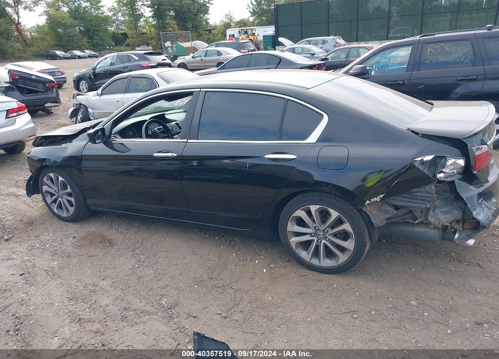 2013 HONDA ACCORD SPORT VIN: 1HGCR2F53DA106588