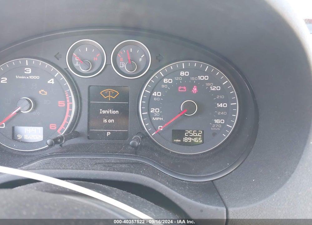 2011 AUDI A3 2.0 TDI PREMIUM VIN: WAUKJAFM6BA120529