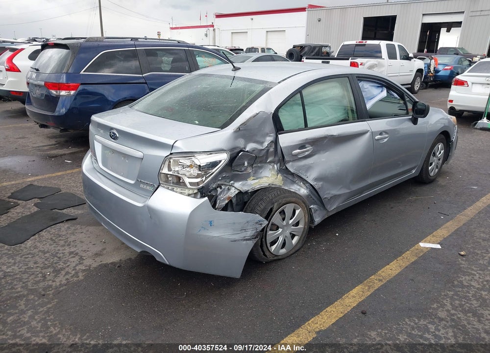 2014 SUBARU IMPREZA 2.0I VIN: JF1GJAA6XEH005113