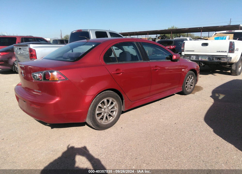 2011 MITSUBISHI LANCER ES VIN: JA32U2FU4BU046251