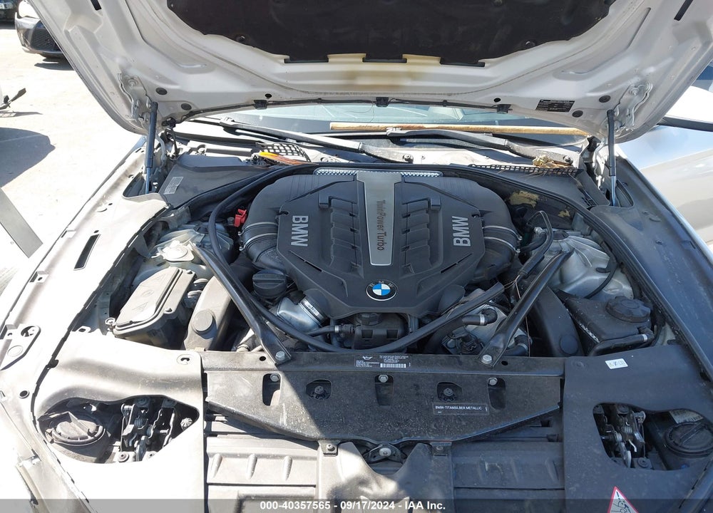2012 BMW 650I VIN: WBALZ3C57CDL70545