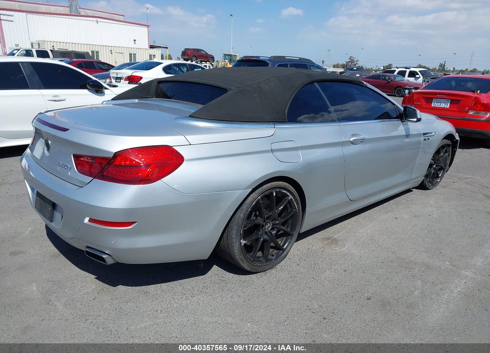 2012 BMW 650I VIN: WBALZ3C57CDL70545