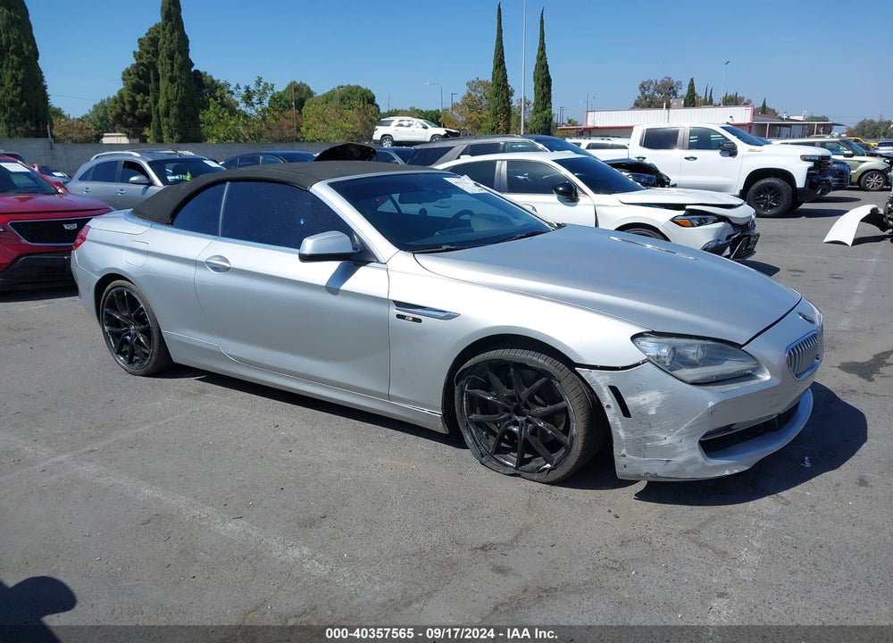 2012 BMW 650I VIN: WBALZ3C57CDL70545