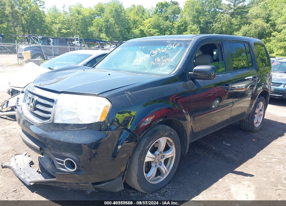2012 HONDA PILOT VIN: 5FNYF4H59CB010444