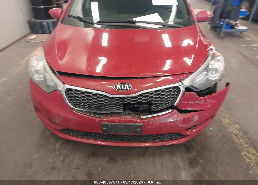 2015 KIA FORTE EX VIN: KNAFX4A80F5339450