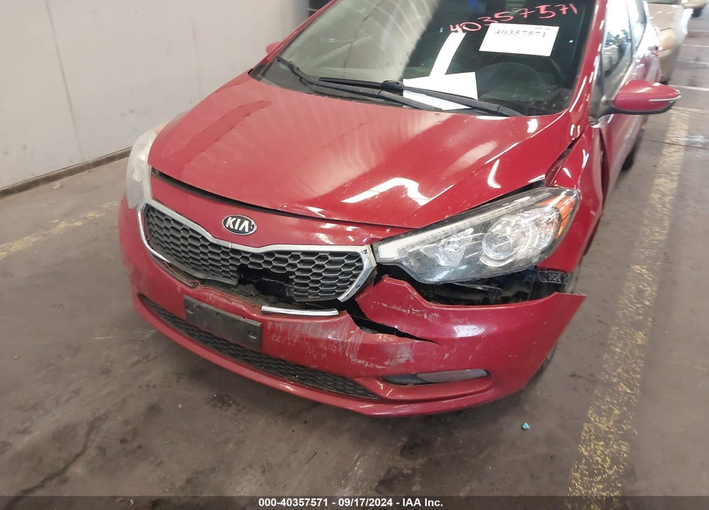 2015 KIA FORTE EX VIN: KNAFX4A80F5339450