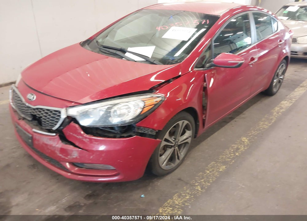 2015 KIA FORTE EX VIN: KNAFX4A80F5339450