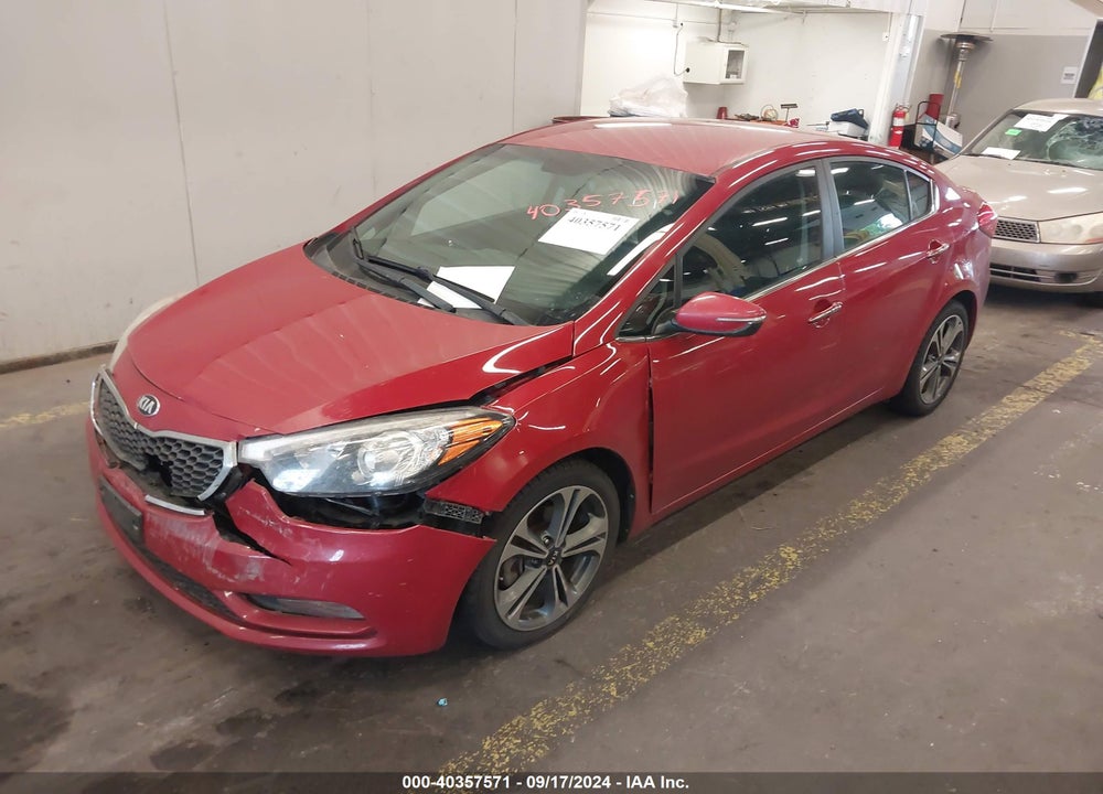 2015 KIA FORTE EX VIN: KNAFX4A80F5339450