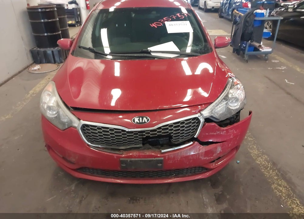 2015 KIA FORTE EX VIN: KNAFX4A80F5339450