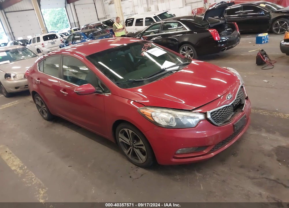 2015 KIA FORTE EX VIN: KNAFX4A80F5339450
