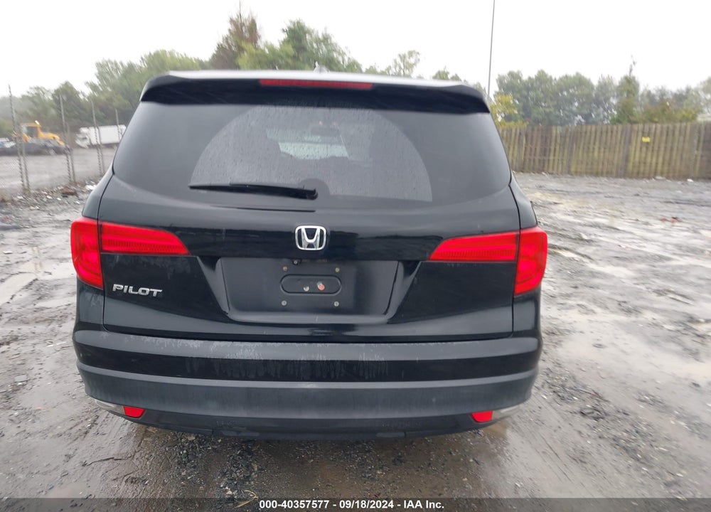 2017 HONDA PILOT EX-L VIN: 5FNYF5H54HB023874