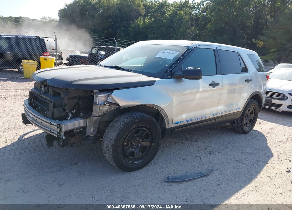 2017 FORD UTILITY POLICE INTERCEPTOR VIN: 1FM5K8AR0HGE13143