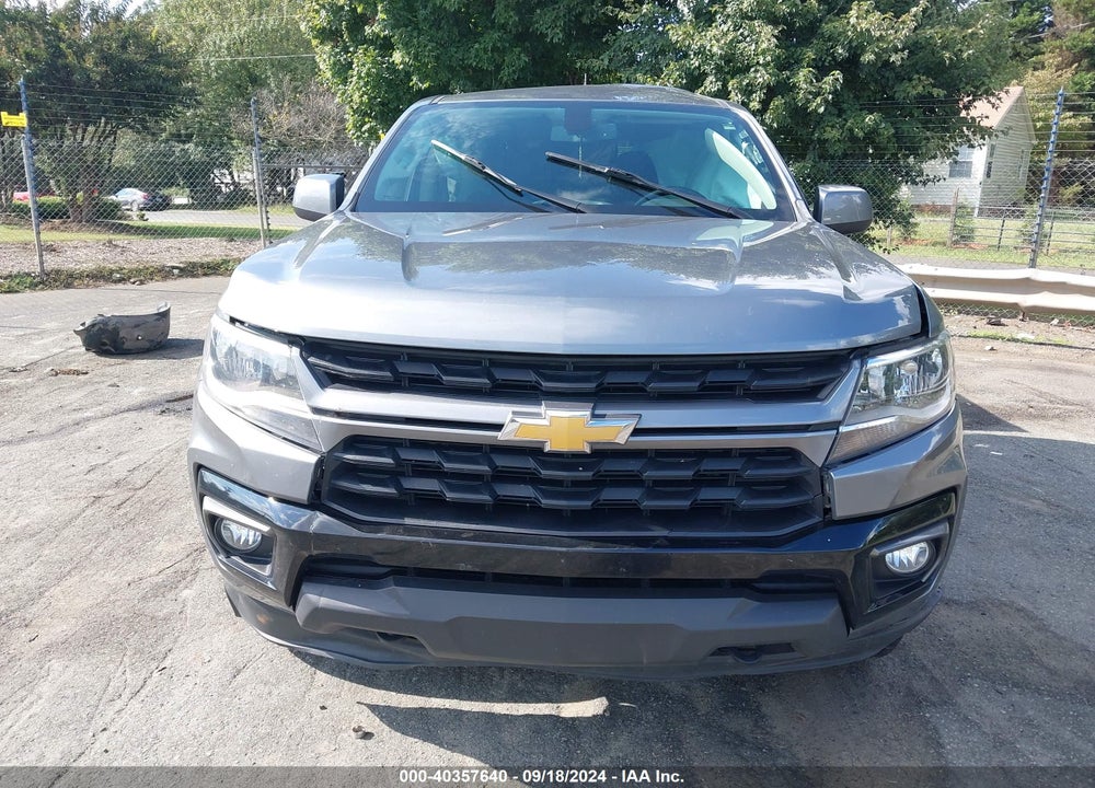 2022 CHEVROLET COLORADO 4WD SHORT BOX LT VIN: 1GCGTCEN3N1233156