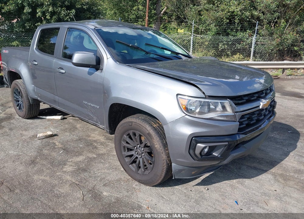 2022 CHEVROLET COLORADO 4WD SHORT BOX LT VIN: 1GCGTCEN3N1233156