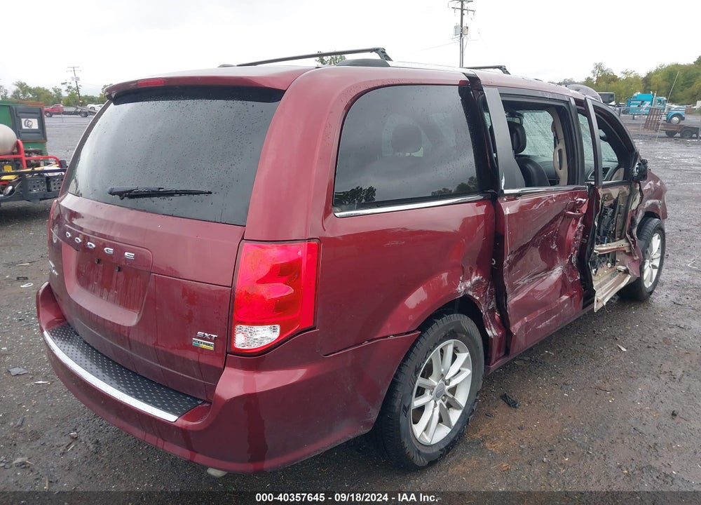 2019 DODGE GRAND CARAVAN SXT VIN: 2C4RDGCG1KR782198