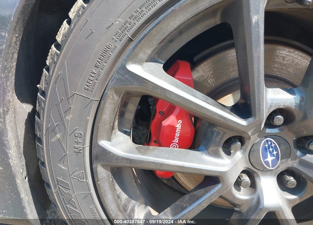 2020 SUBARU WRX PREMIUM VIN: JF1VA1B62L9828437