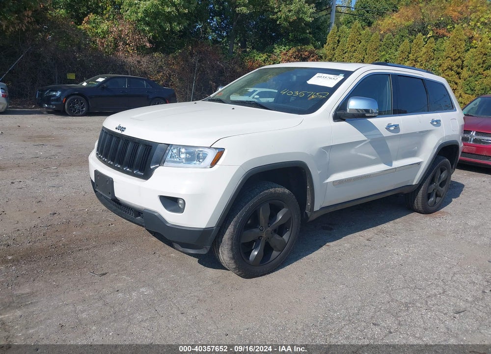 2011 JEEP GRAND CHEROKEE OVERLAND VIN: 1J4RR6GG4BC703471