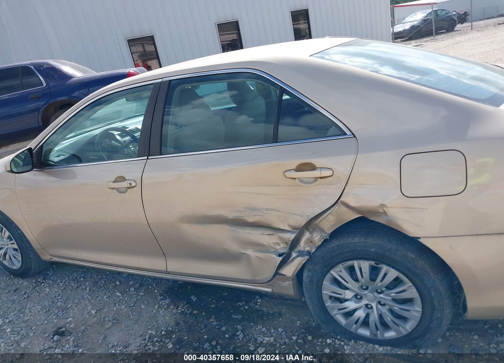 2012 TOYOTA CAMRY LE VIN: 4T1BF1FK7CU072568