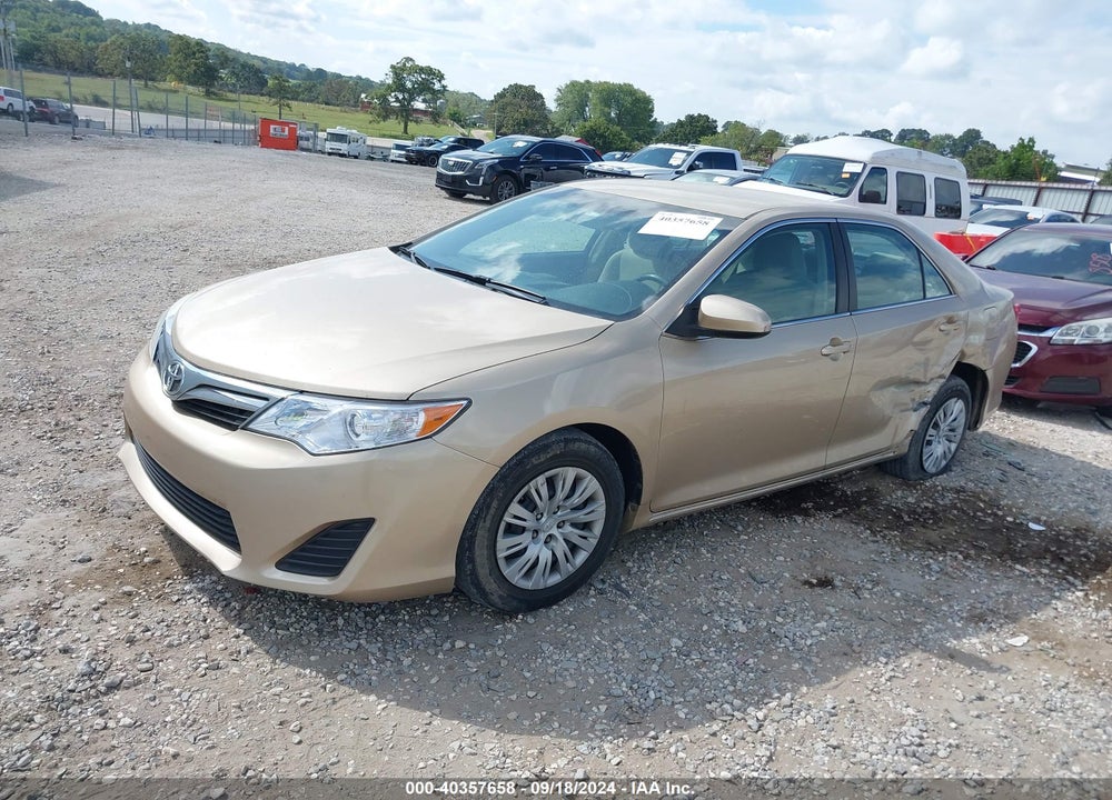 2012 TOYOTA CAMRY LE VIN: 4T1BF1FK7CU072568
