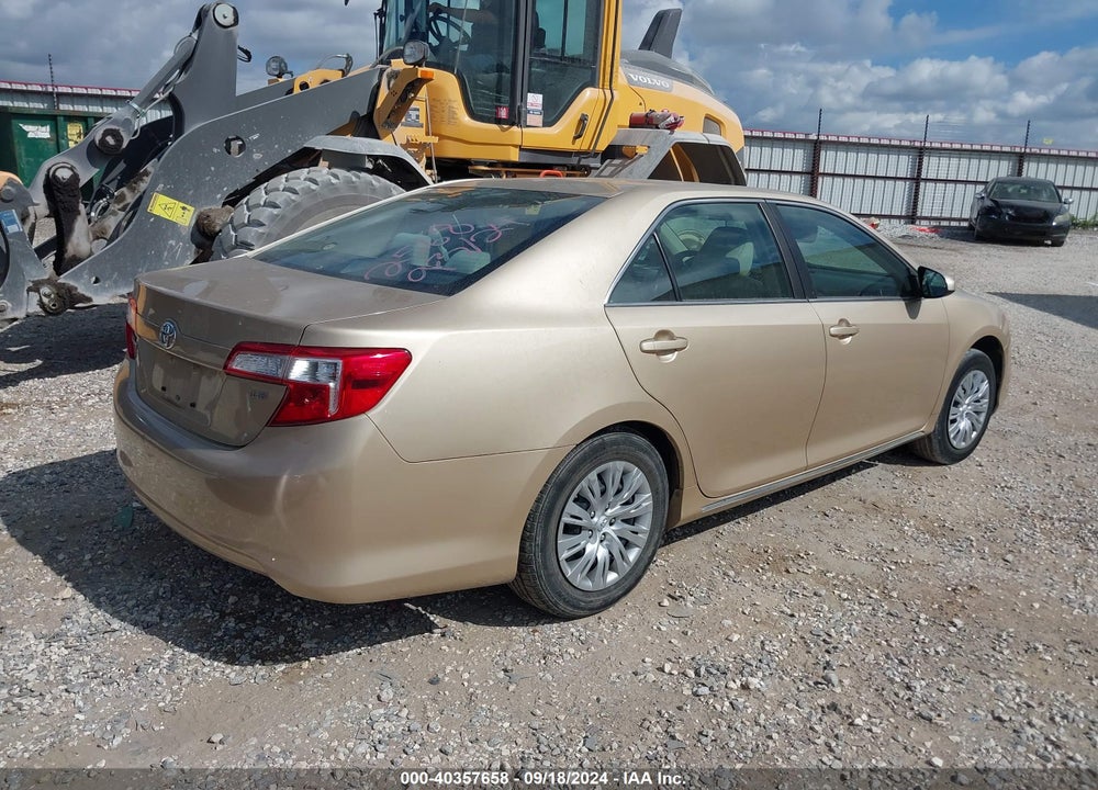 2012 TOYOTA CAMRY LE VIN: 4T1BF1FK7CU072568