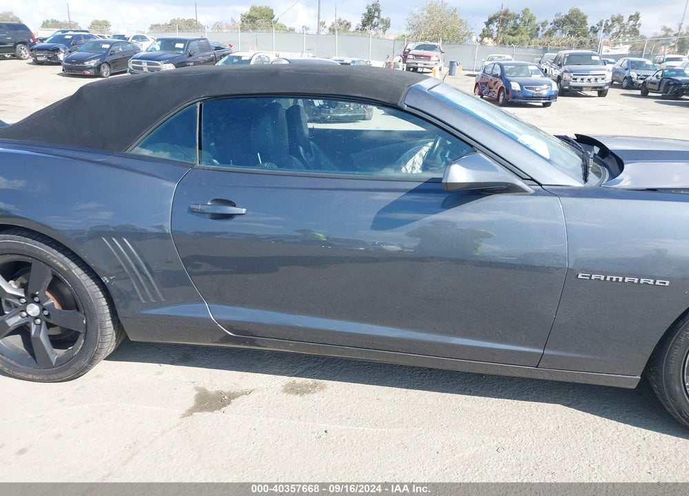 2011 CHEVROLET CAMARO 2LT VIN: 2G1FC3DD5B9155970