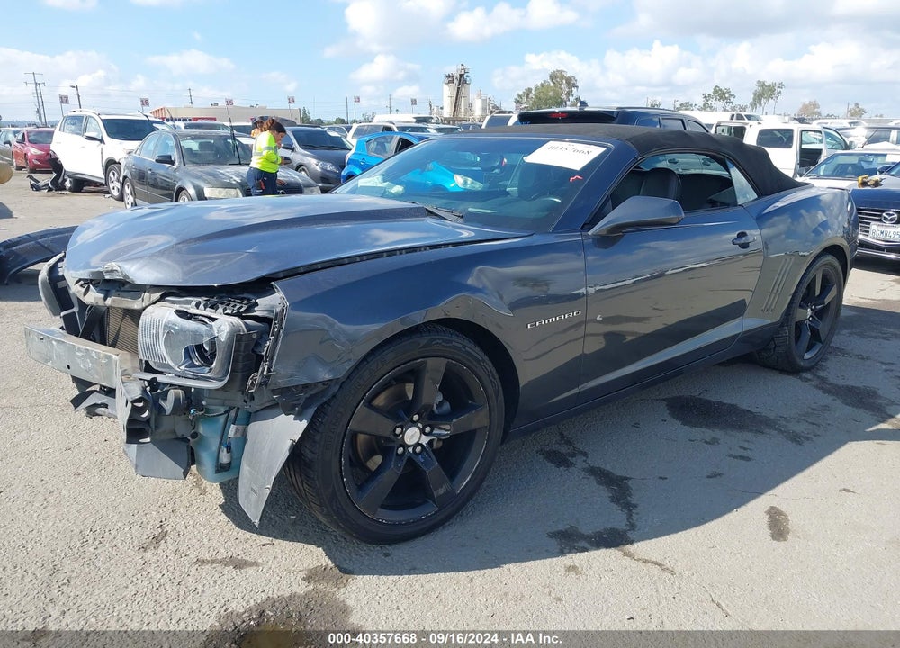 2011 CHEVROLET CAMARO 2LT VIN: 2G1FC3DD5B9155970