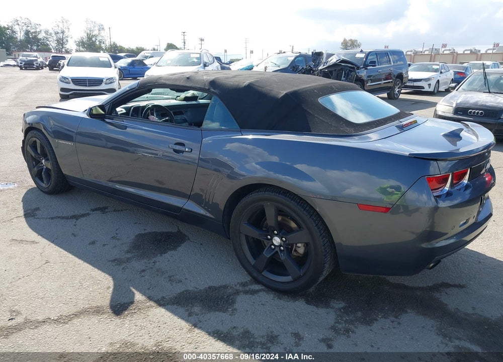 2011 CHEVROLET CAMARO 2LT VIN: 2G1FC3DD5B9155970