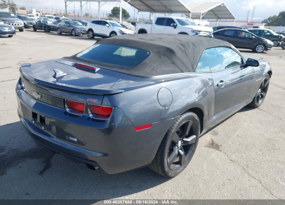 2011 CHEVROLET CAMARO 2LT VIN: 2G1FC3DD5B9155970