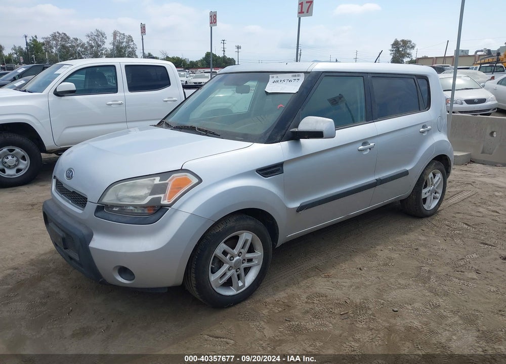 2011 KIA SOUL VIN: KNDJT2A23B7267022
