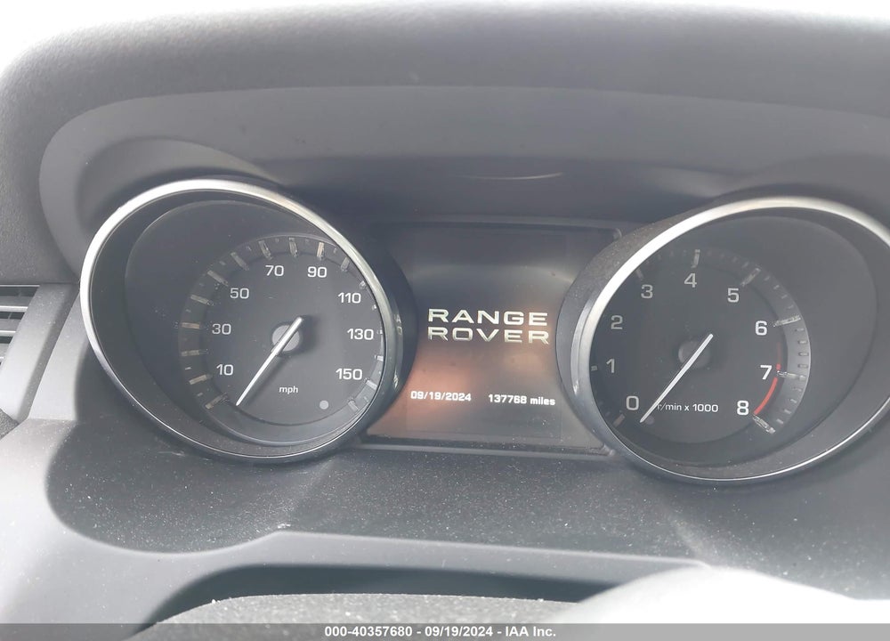 2013 LAND ROVER RANGE ROVER EVOQUE PURE VIN: SALVP2BG9DH715527