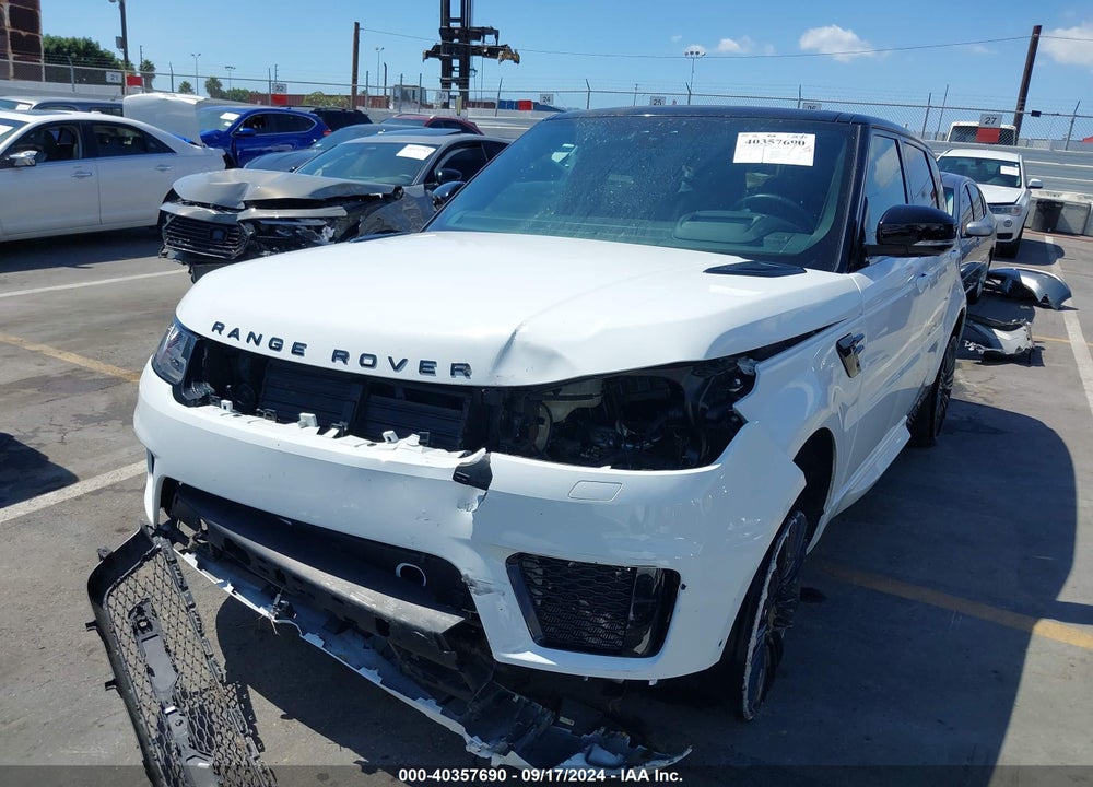2019 LAND ROVER RANGE ROVER SPORT SUPERCHARGED DYNAMIC VIN: SALWR2RE6KA854989