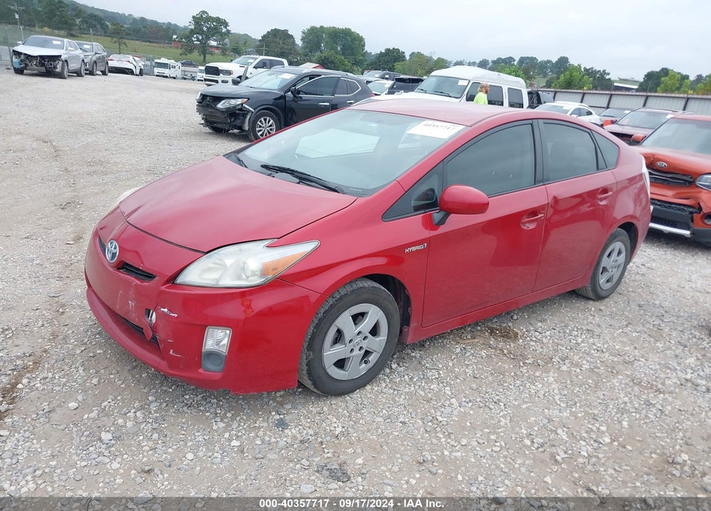 2011 TOYOTA PRIUS TWO VIN: JTDKN3DU4B0314147