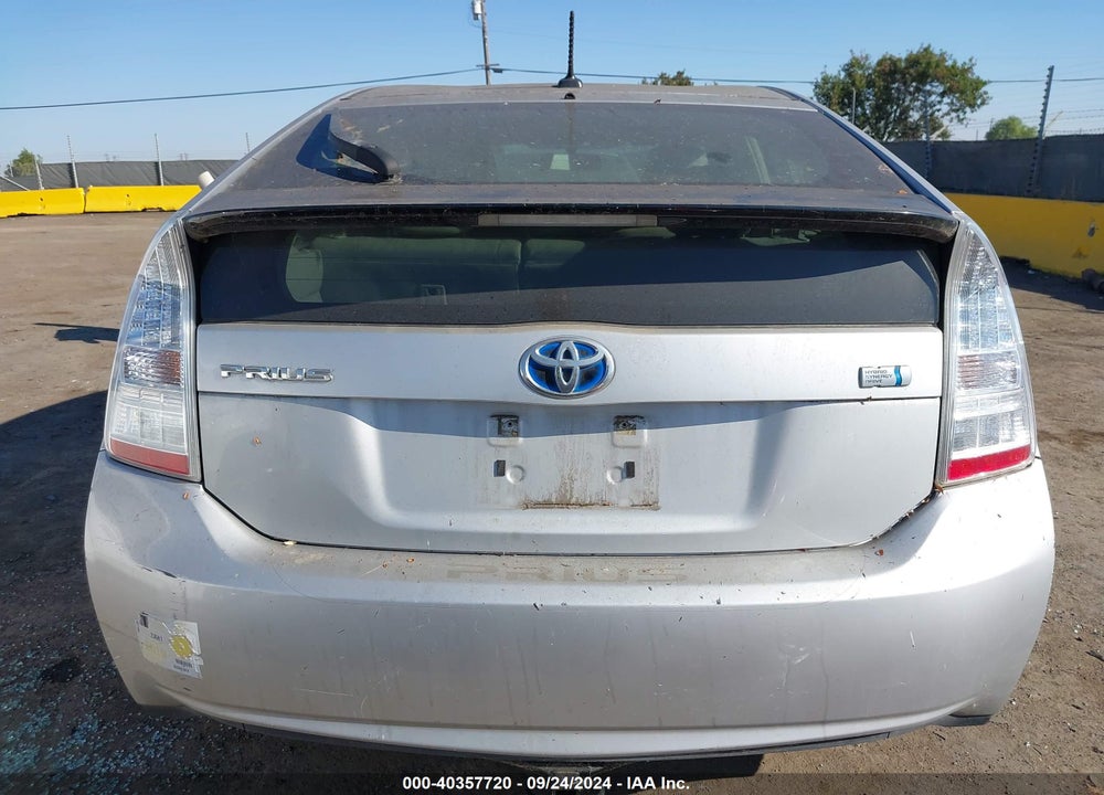 2010 TOYOTA PRIUS II VIN: JTDKN3DU3A0098029