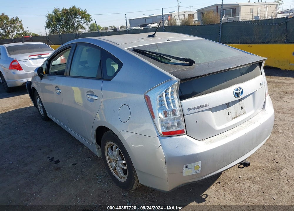 2010 TOYOTA PRIUS II VIN: JTDKN3DU3A0098029