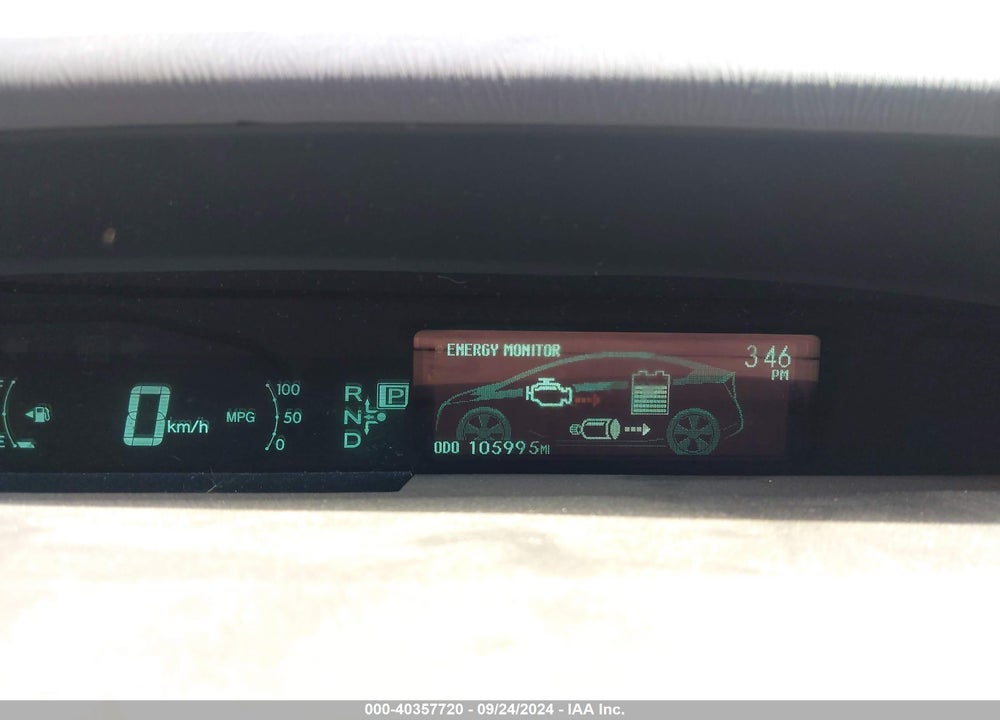 2010 TOYOTA PRIUS II VIN: JTDKN3DU3A0098029