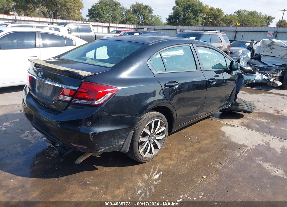 2014 HONDA CIVIC EX-L VIN: 2HGFB2F98EH529397
