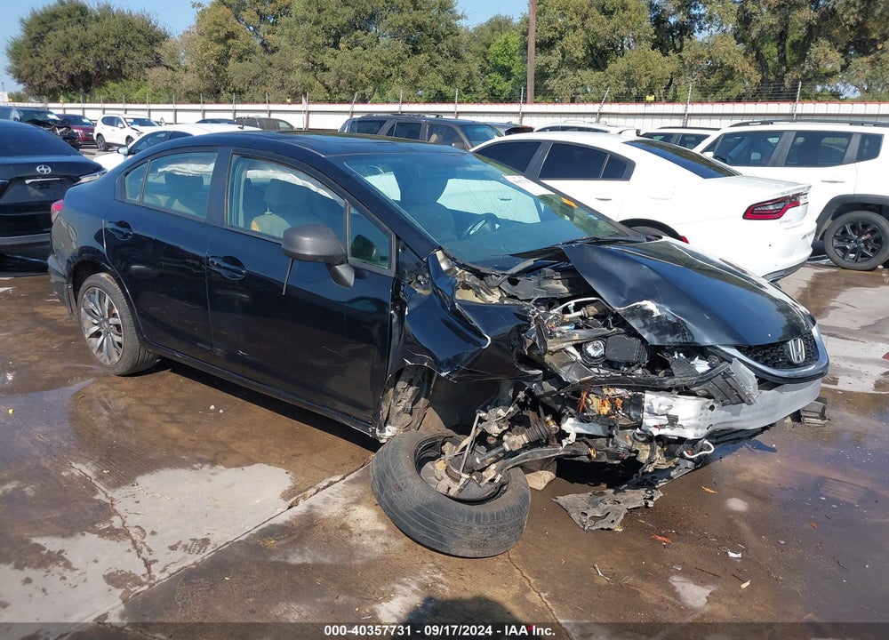 2014 HONDA CIVIC EX-L VIN: 2HGFB2F98EH529397