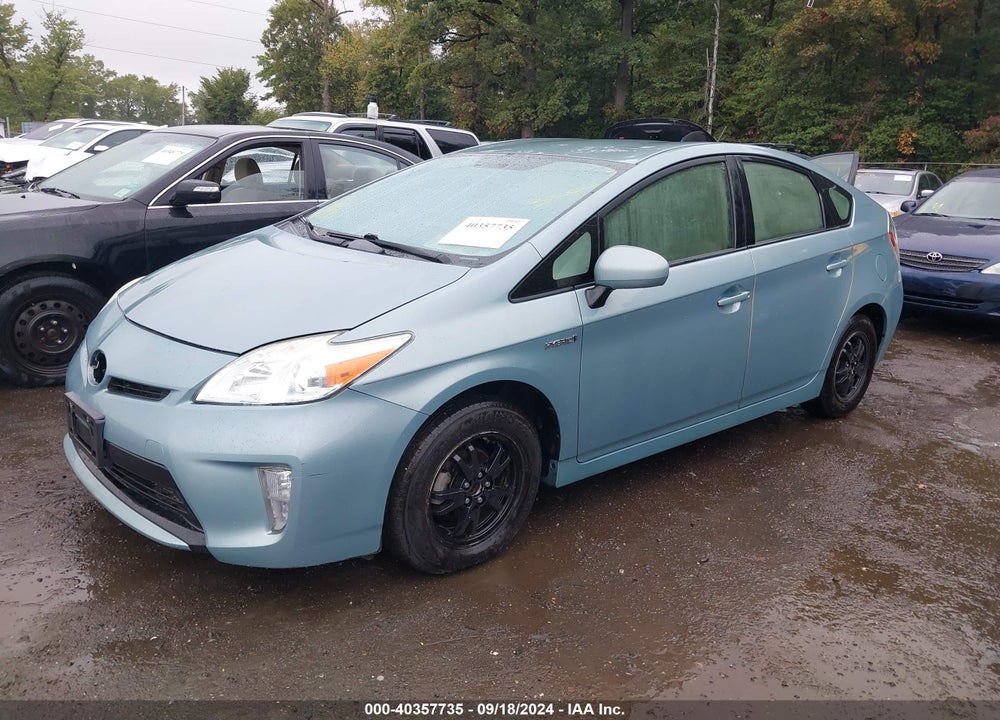 2014 TOYOTA PRIUS TWO VIN: JTDKN3DU2E1752566