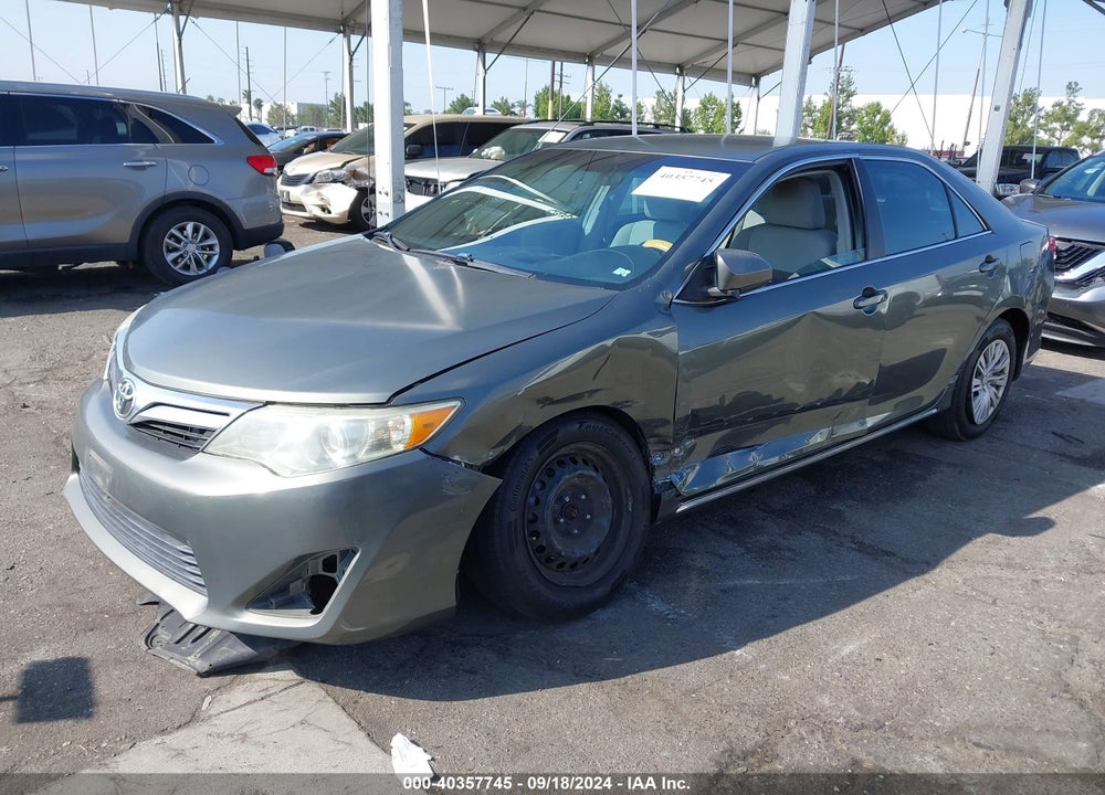 2014 TOYOTA CAMRY LE VIN: 4T4BF1FK7ER424928