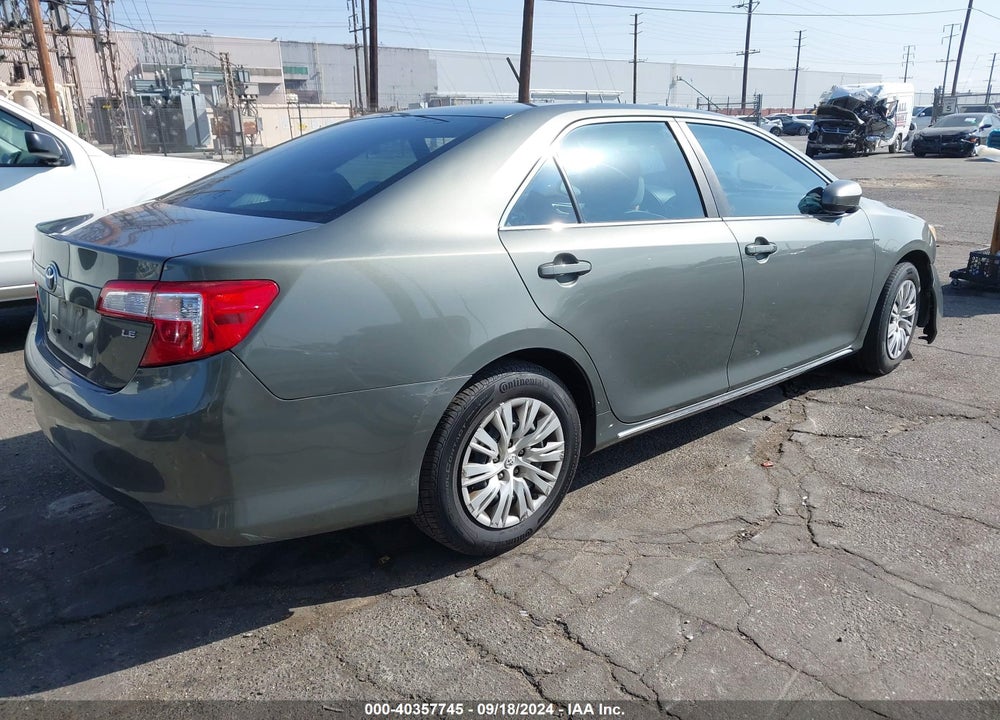 2014 TOYOTA CAMRY LE VIN: 4T4BF1FK7ER424928