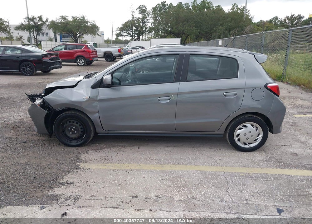 2021 MITSUBISHI MIRAGE CARBONITE EDITION/ES/LE VIN: ML32AUHJ8MH013521
