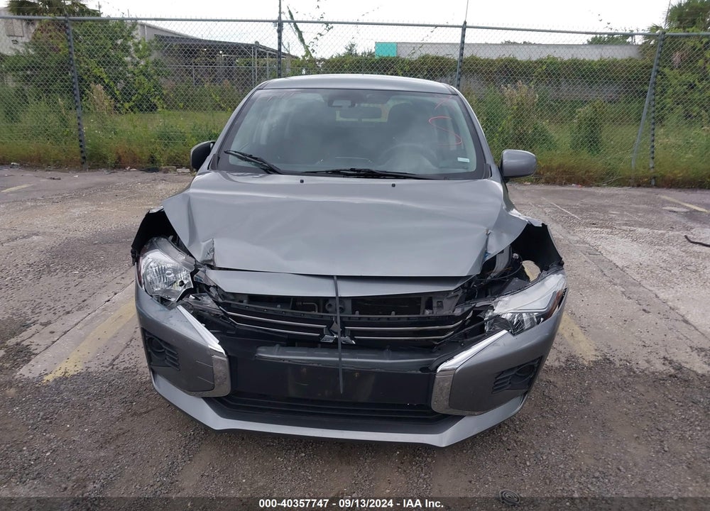 2021 MITSUBISHI MIRAGE CARBONITE EDITION/ES/LE VIN: ML32AUHJ8MH013521